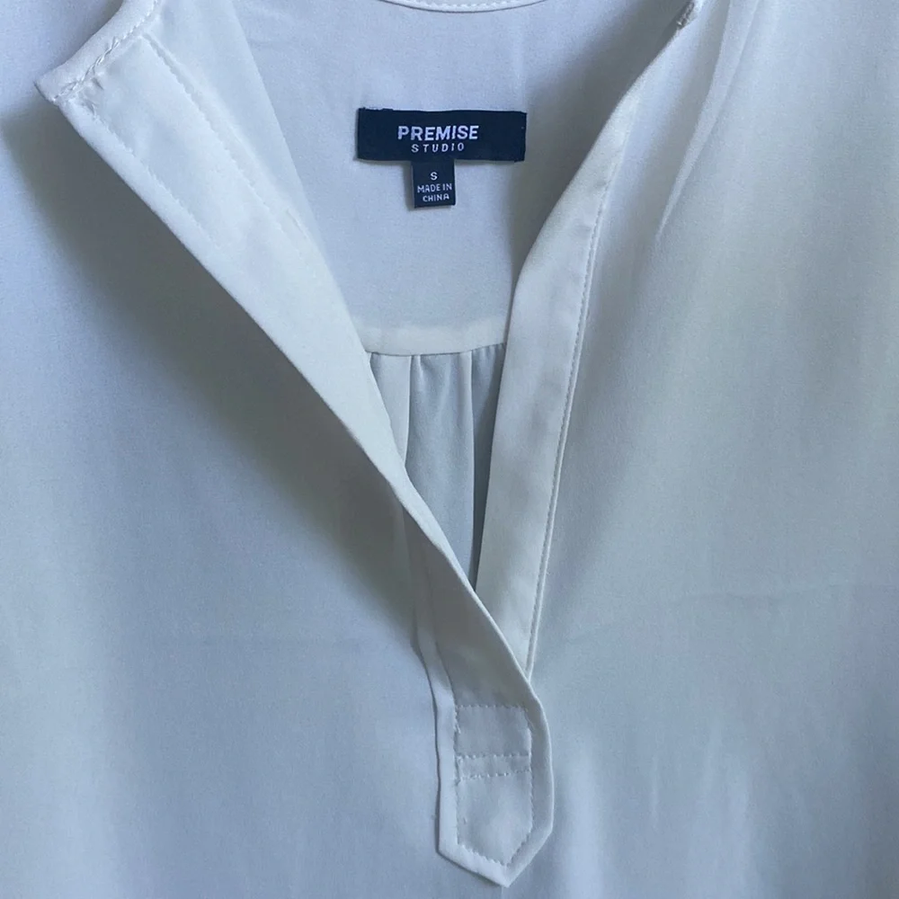 Ivory Long sleeve Blouse - Picture 5 of 5